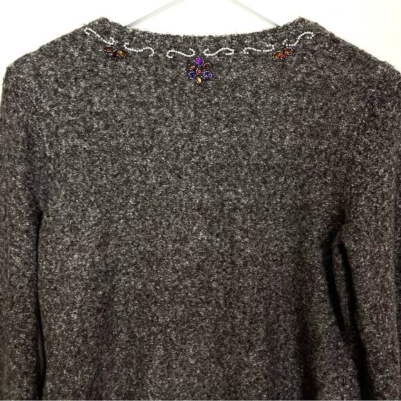 Sigrid Olsen Beaded Cardigan - Picture 9 of 12